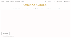 Desktop Screenshot of corinnakuhnert.com